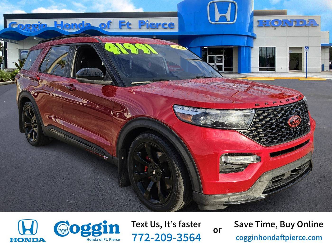 2022 Ford Explorer ST — SUV — 53,721 mi — Fort Pierce, FL