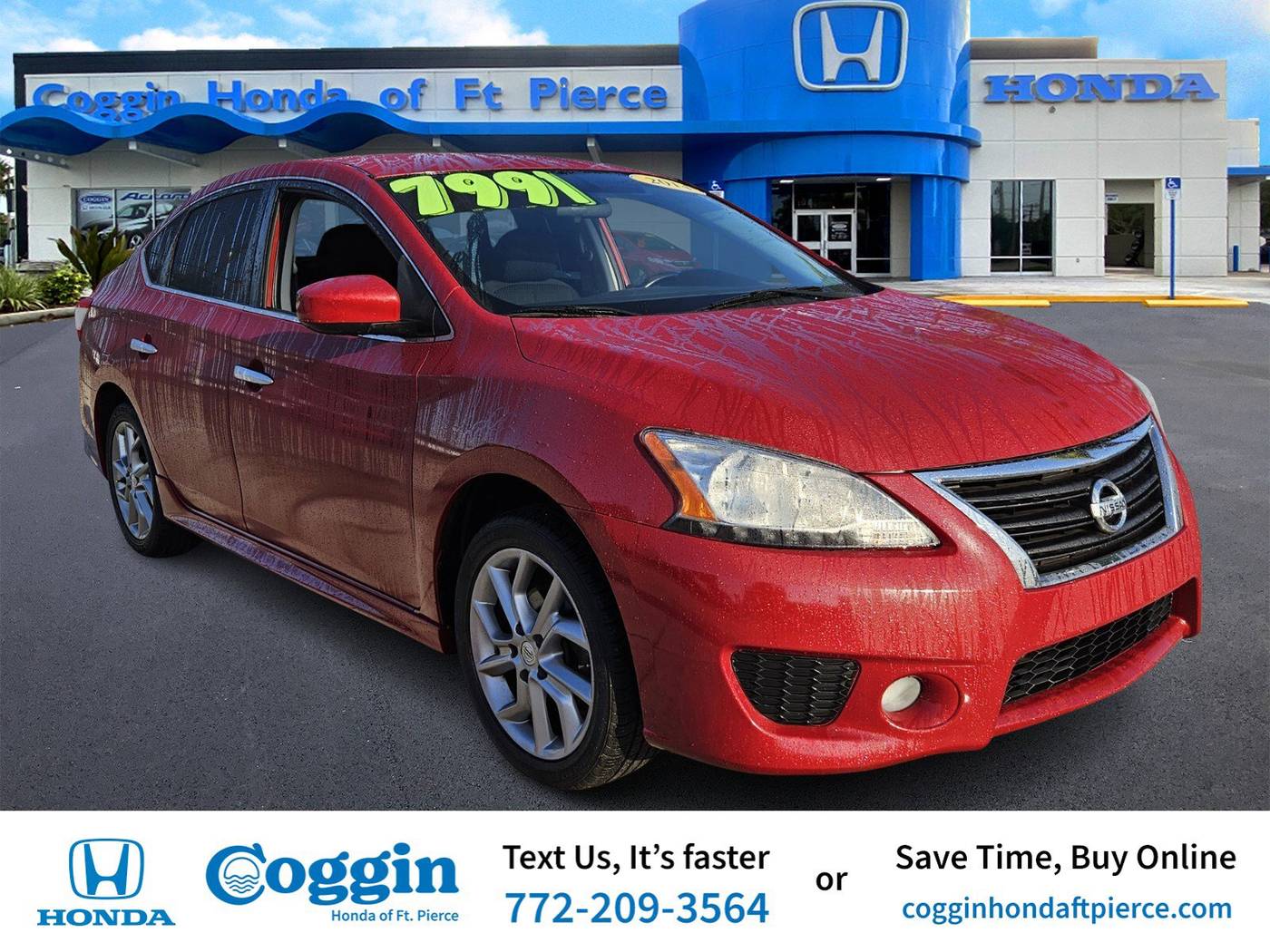 2014 Nissan Sentra SR — Sedan — 167,013 mi — Fort Pierce, FL