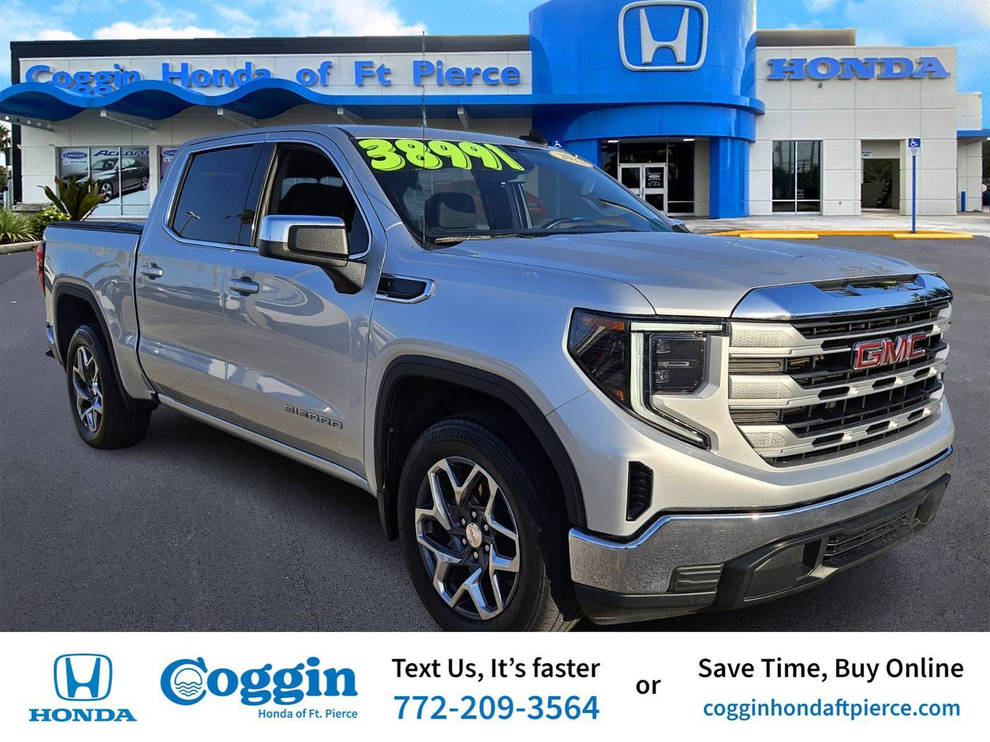 2022 GMC Sierra 1500 SLE — Pickup Truck — 47,845 mi — Fort Pierce, FL