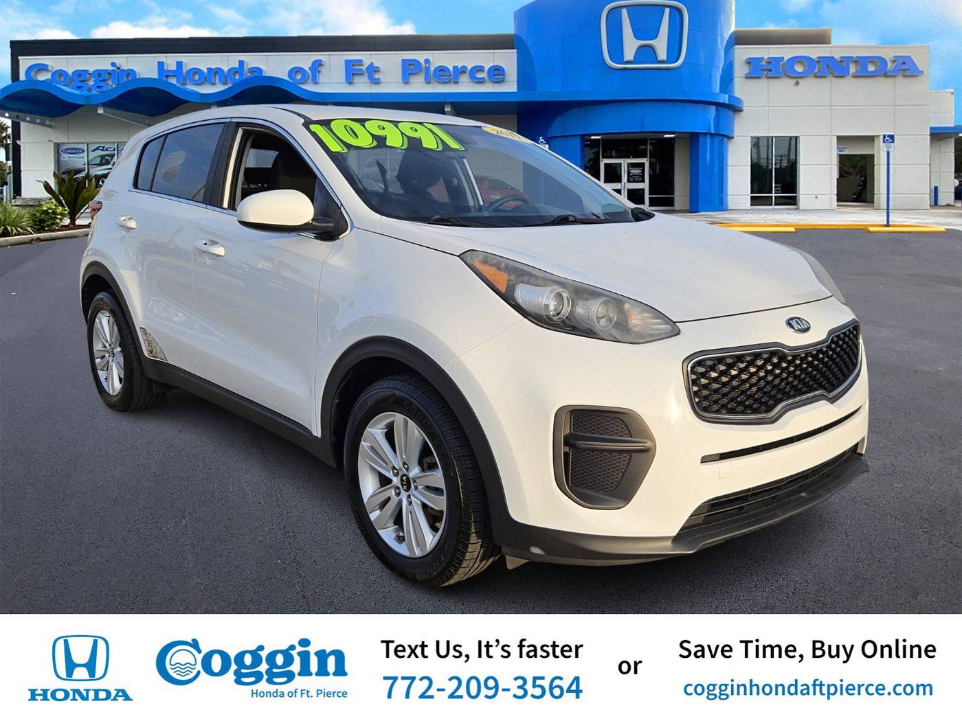 2017 Kia Sportage LX — SUV — 102,691 mi — Fort Pierce, FL