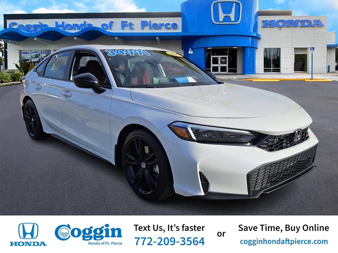 2025 Honda Civic Si — Sedan — 5,348 mi — Fort Pierce, FL