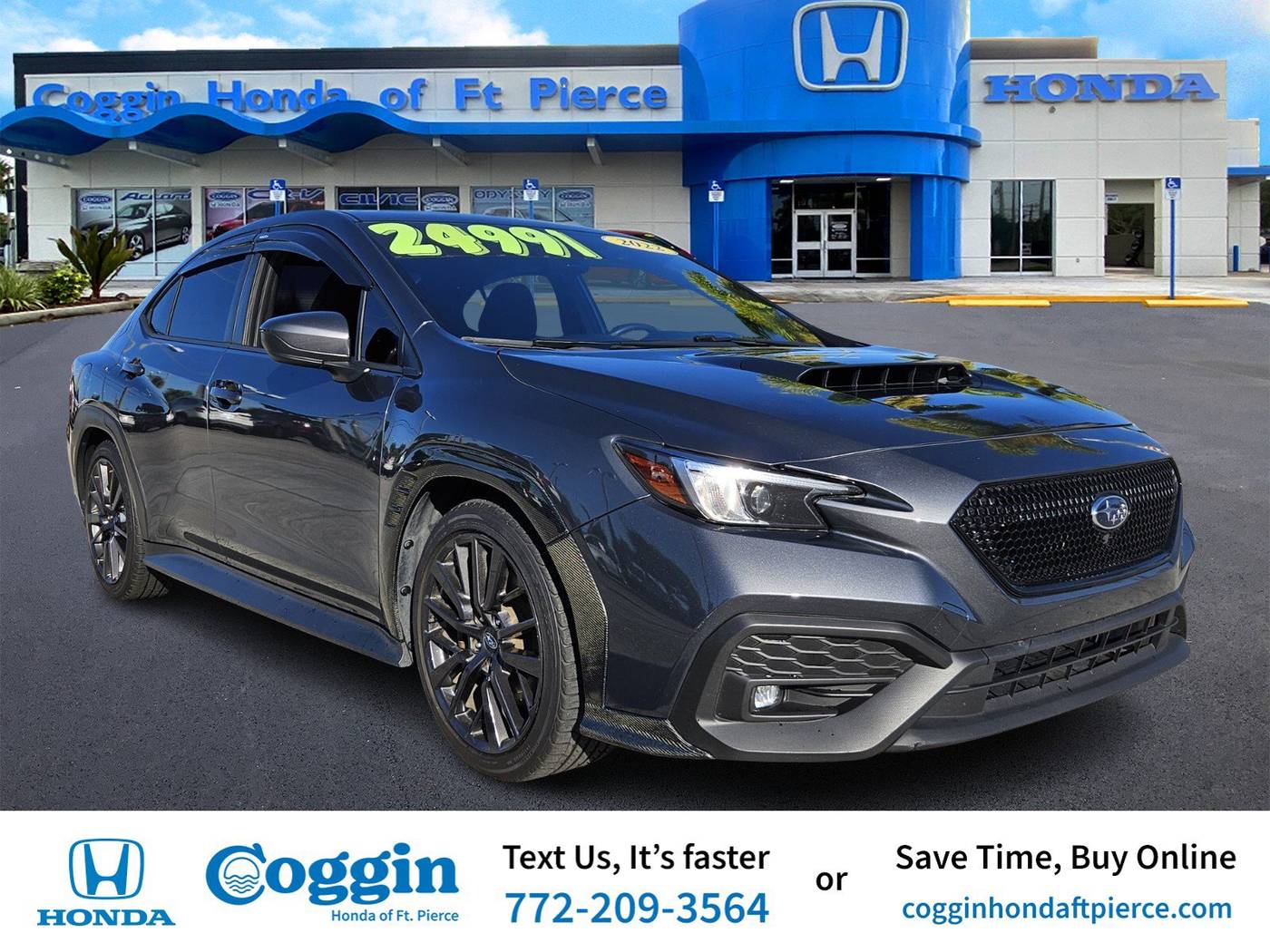 2022 Subaru WRX Premium — Sedan — 77,467 mi — Fort Pierce, FL
