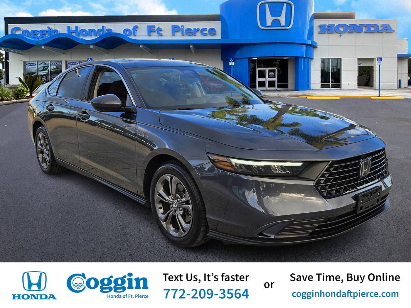 2023 Honda Accord EX — Sedan — 9,439 mi — Fort Pierce, FL