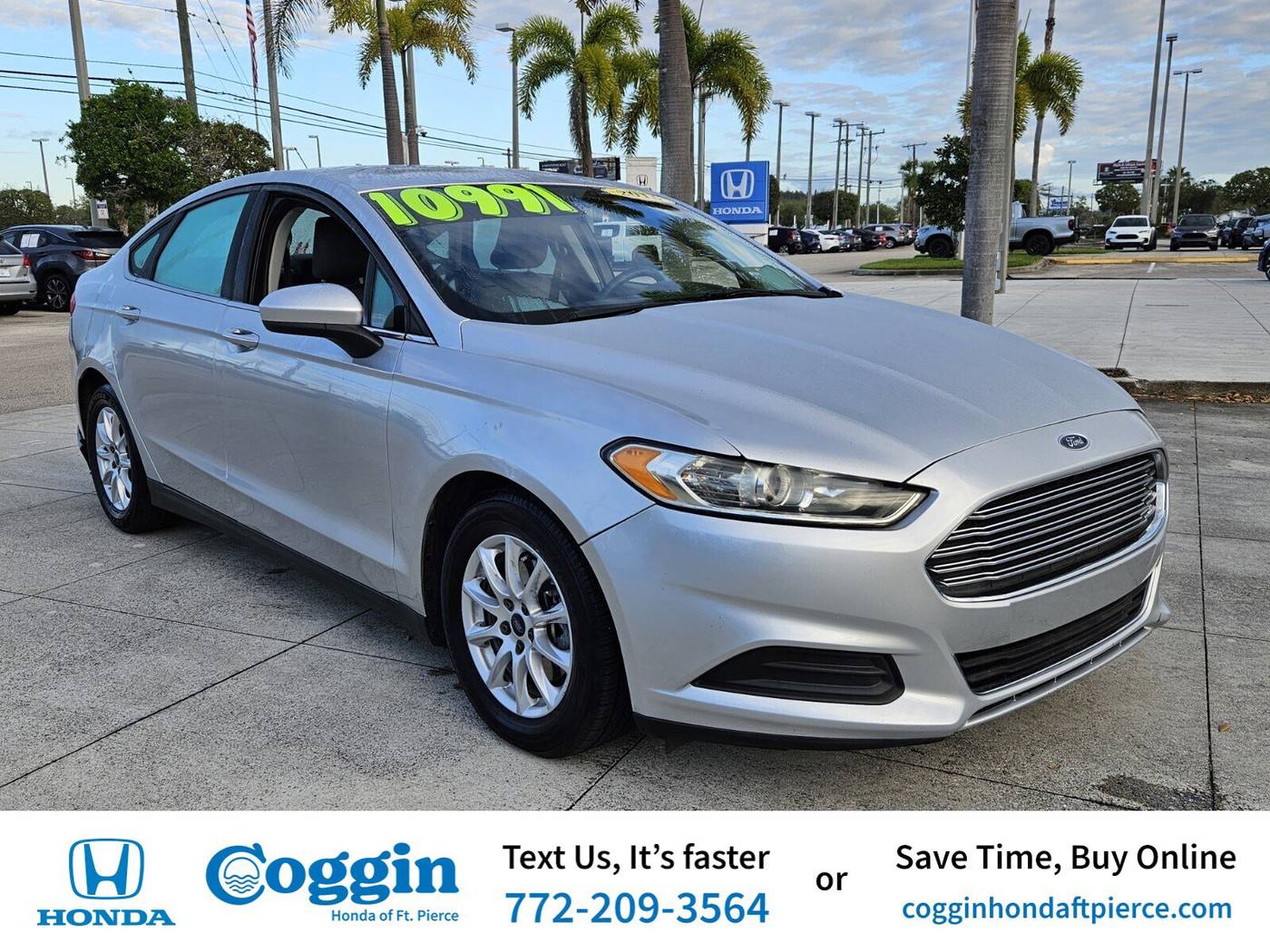 2016 Ford Fusion S — Sedan — 123,584 mi — Fort Pierce, FL