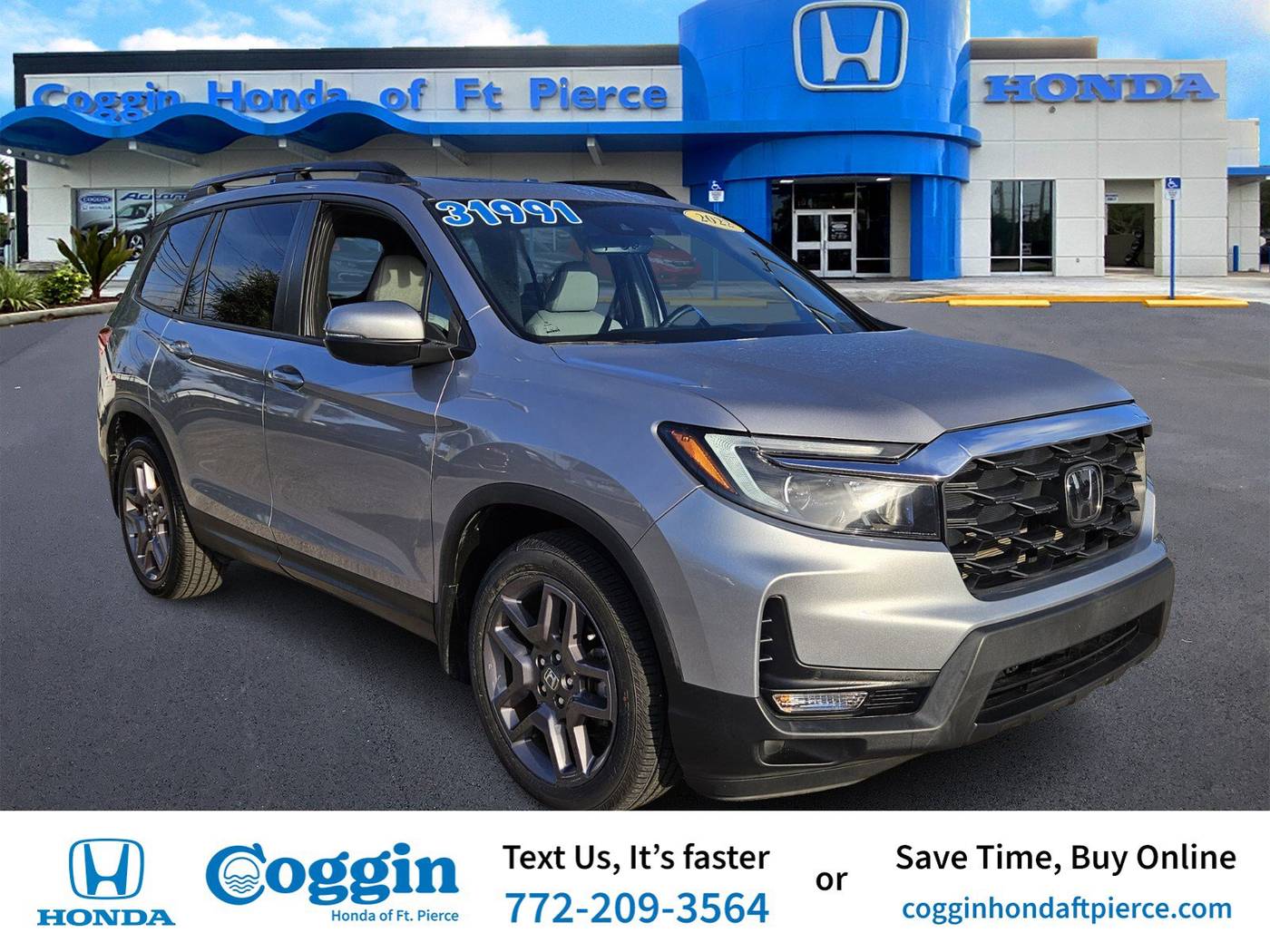2022 Honda Passport EX-L — SUV — 29,258 mi — Fort Pierce, FL