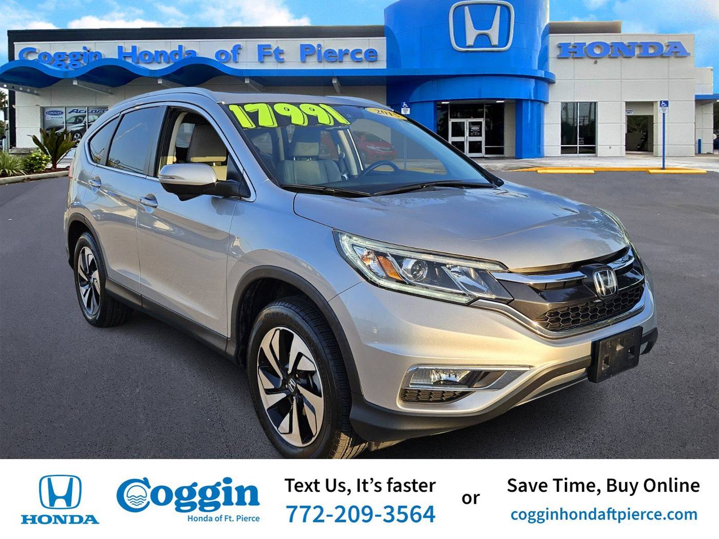 2015 Honda CR-V Touring — SUV — 88,410 mi — Fort Pierce, FL