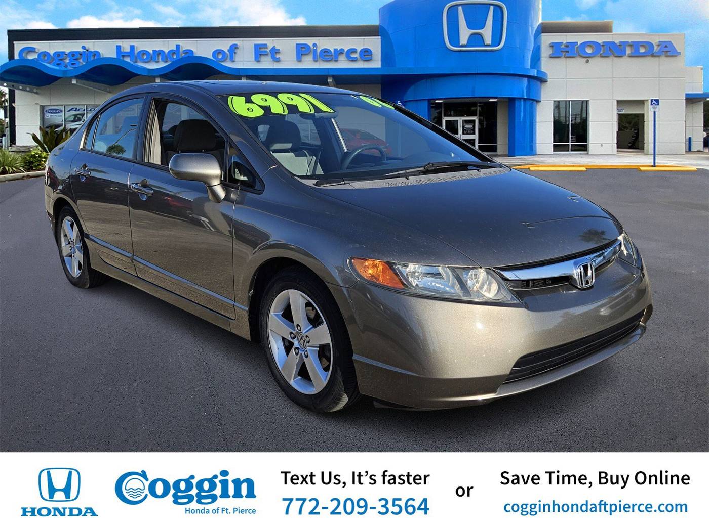 2006 Honda Civic EX — Sedan — 159,244 mi — Fort Pierce, FL