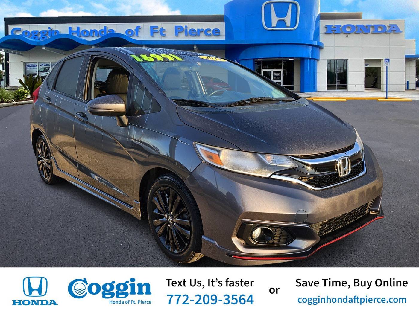 2018 Honda Fit Sport — Hatchback — 47,471 mi — Fort Pierce, FL