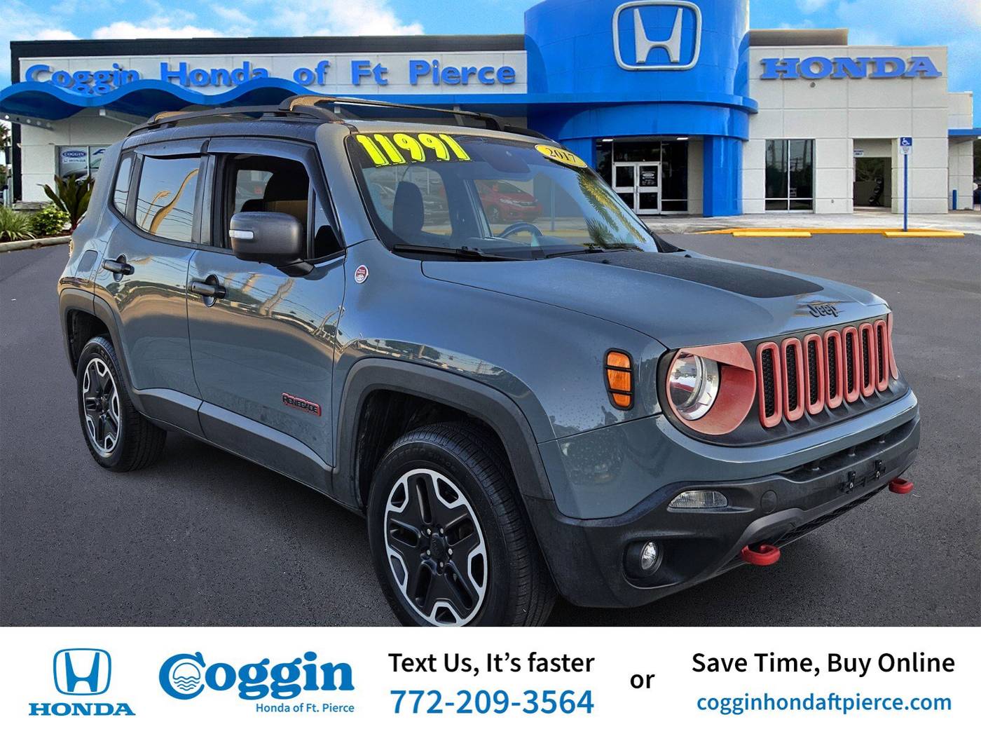 2017 Jeep Renegade Trailhawk — SUV — 136,737 mi — Fort Pierce, FL