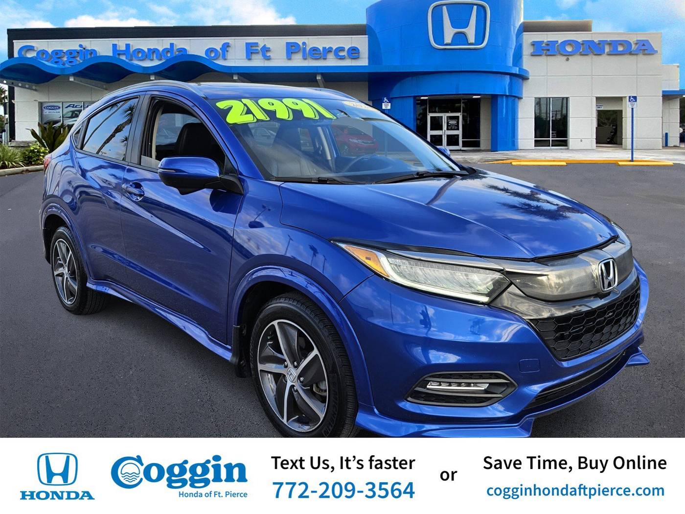 2020 Honda HR-V Touring — SUV — 93,077 mi — Fort Pierce, FL