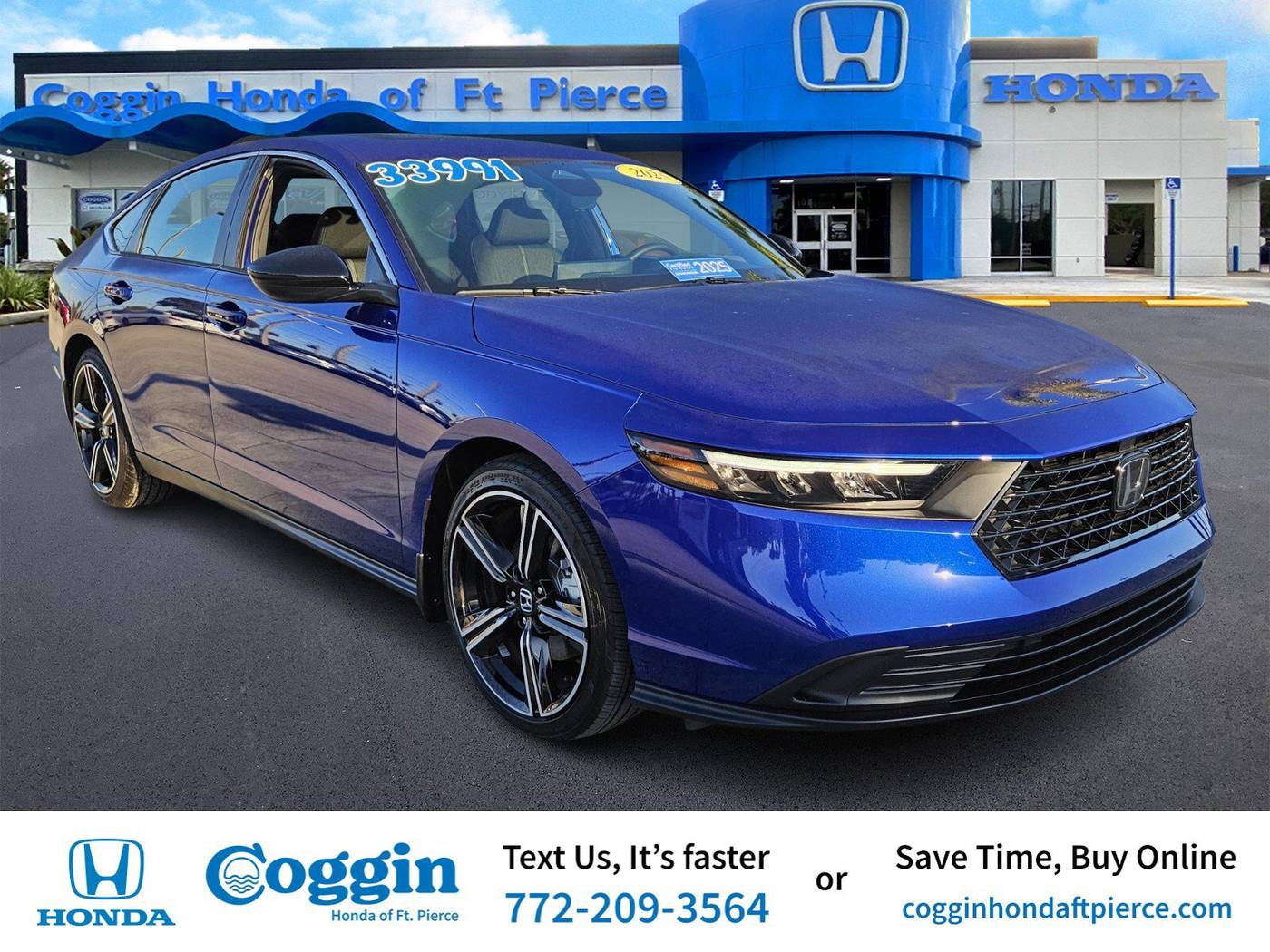 2025 Honda Accord Hybrid Sport — Sedan — 319 mi — Fort Pierce, FL