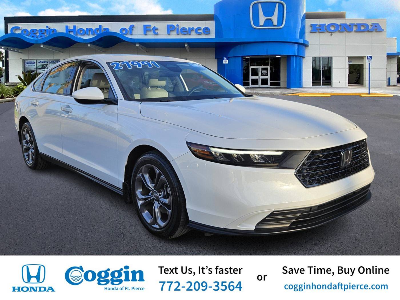 2023 Honda Accord EX — Sedan — 15,563 mi — Fort Pierce, FL