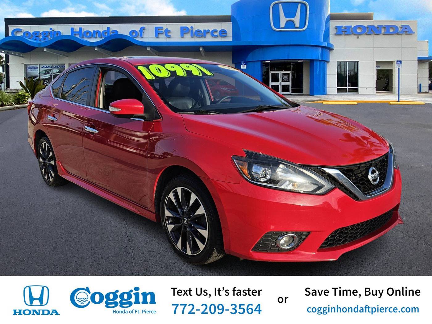 2017 Nissan Sentra SR Turbo — Sedan — 94,124 mi — Fort Pierce, FL