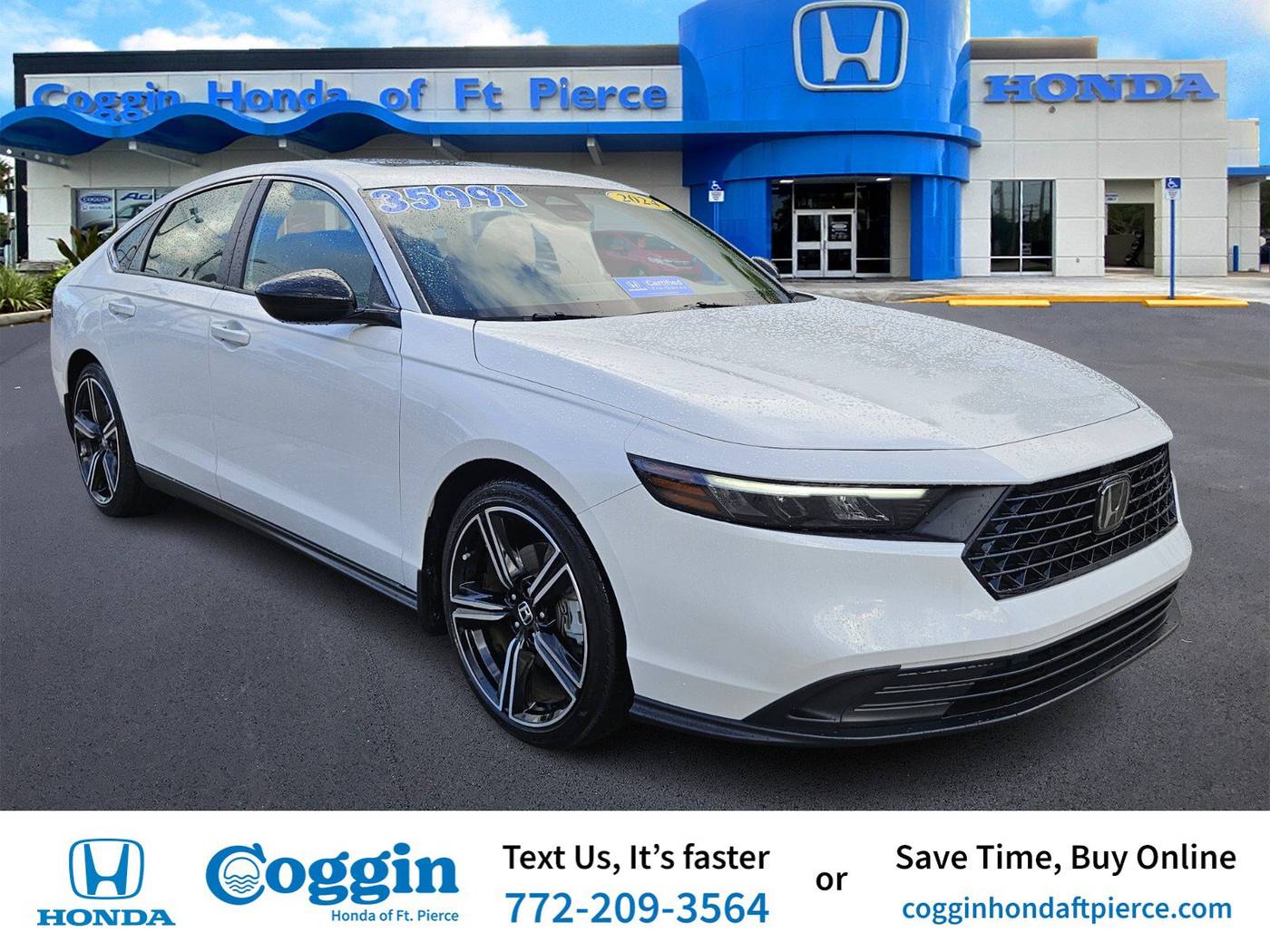 2024 Honda Accord Hybrid Sport — Sedan — 12,956 mi — Fort Pierce, FL