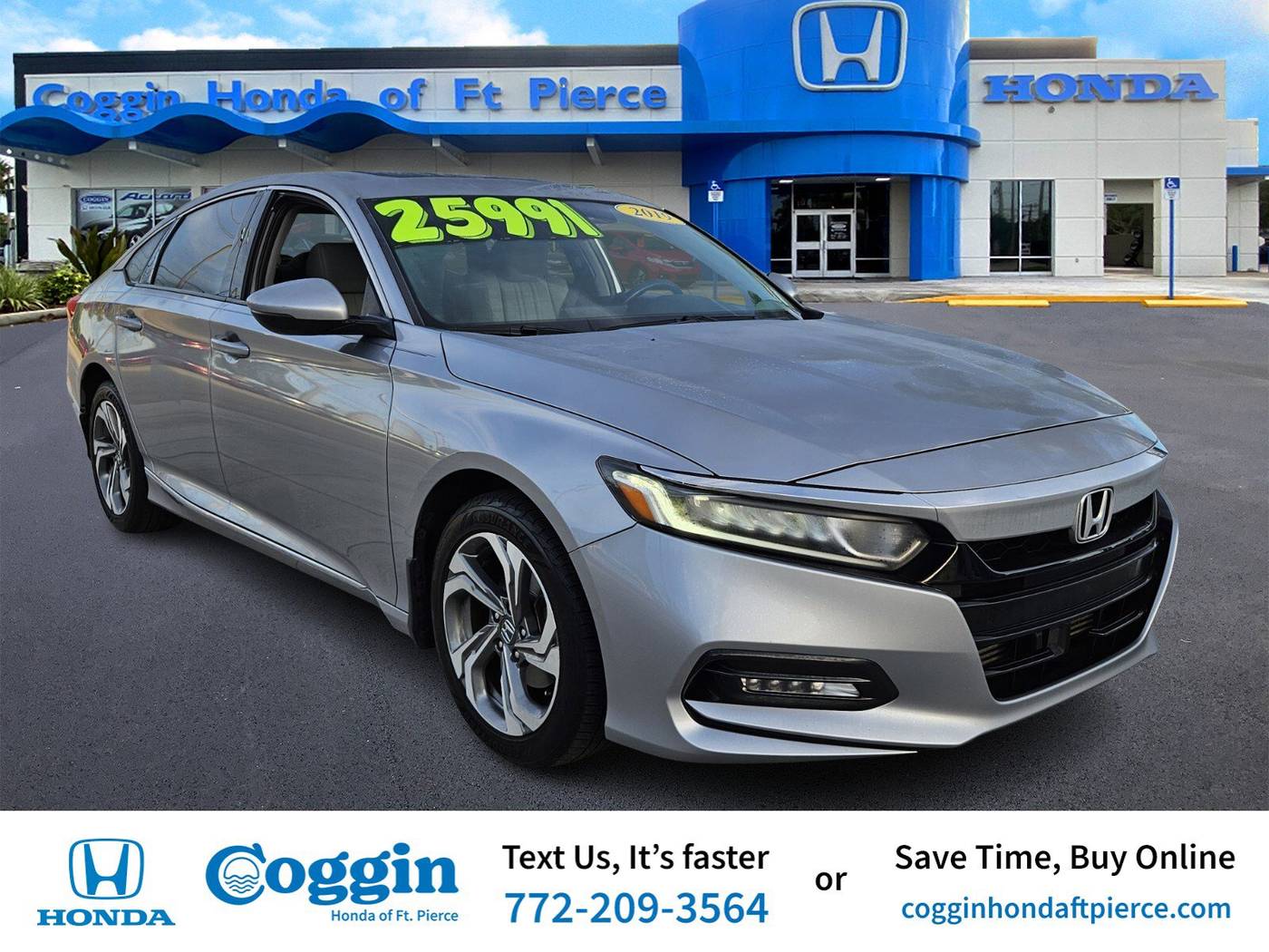 2019 Honda Accord EX-L — Sedan — 47,395 mi — Fort Pierce, FL