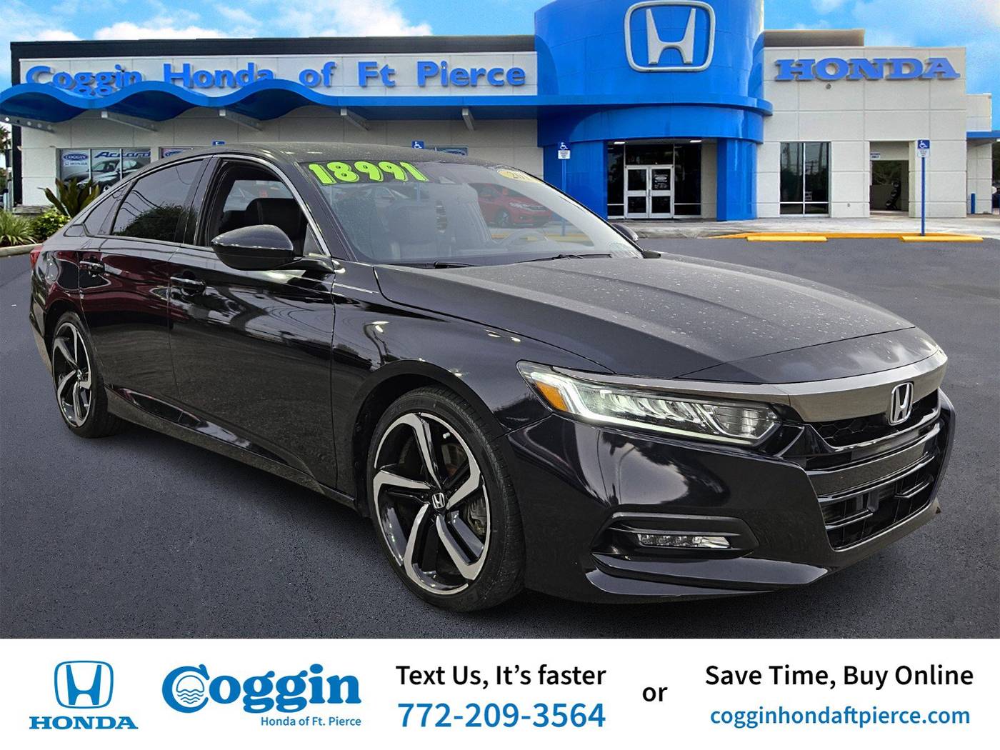 2018 Honda Accord Sport — Sedan — 101,287 mi — Fort Pierce, FL