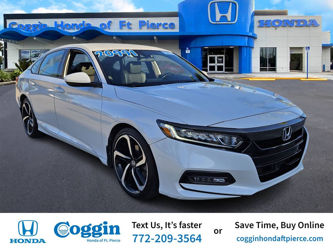2020 Honda Accord Sport — Sedan — 68,624 mi — Fort Pierce, FL