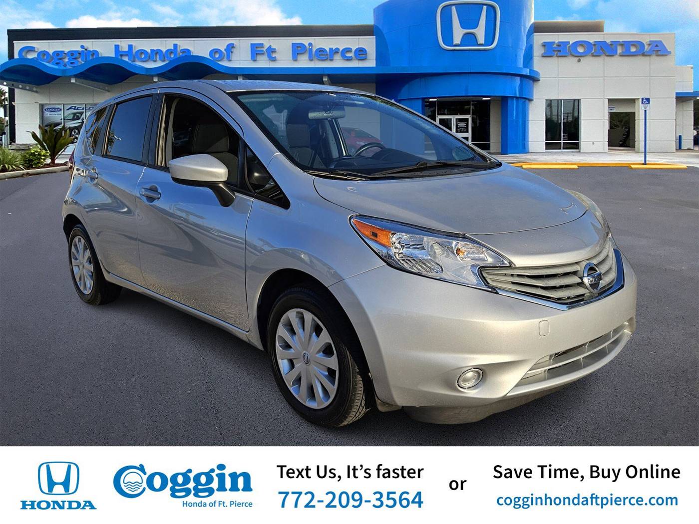 2016 Nissan Versa 1.6 SV — Hatchback — 76,011 mi — Fort Pierce, FL