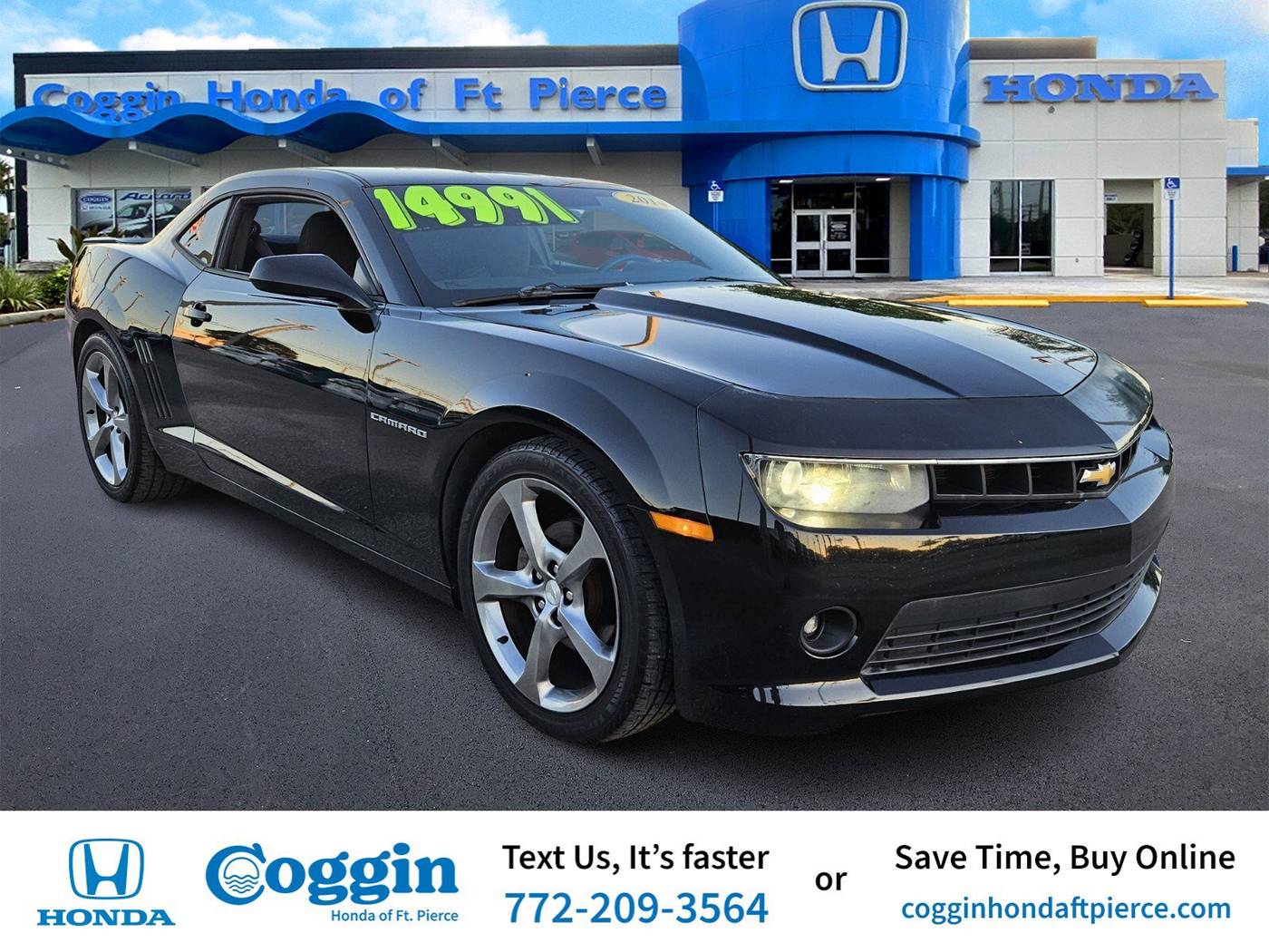 2014 Chevrolet Camaro 1LT — Coupe — 124,026 mi — Fort Pierce, FL