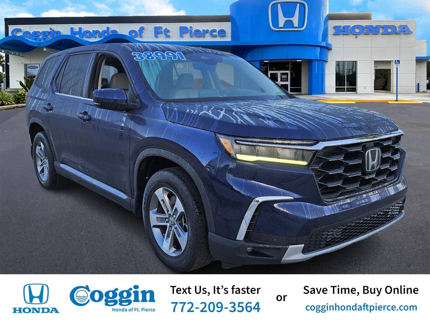 2023 Honda Pilot EX-L 8 Passenger — SUV — 44,522 mi — Fort Pierce, FL