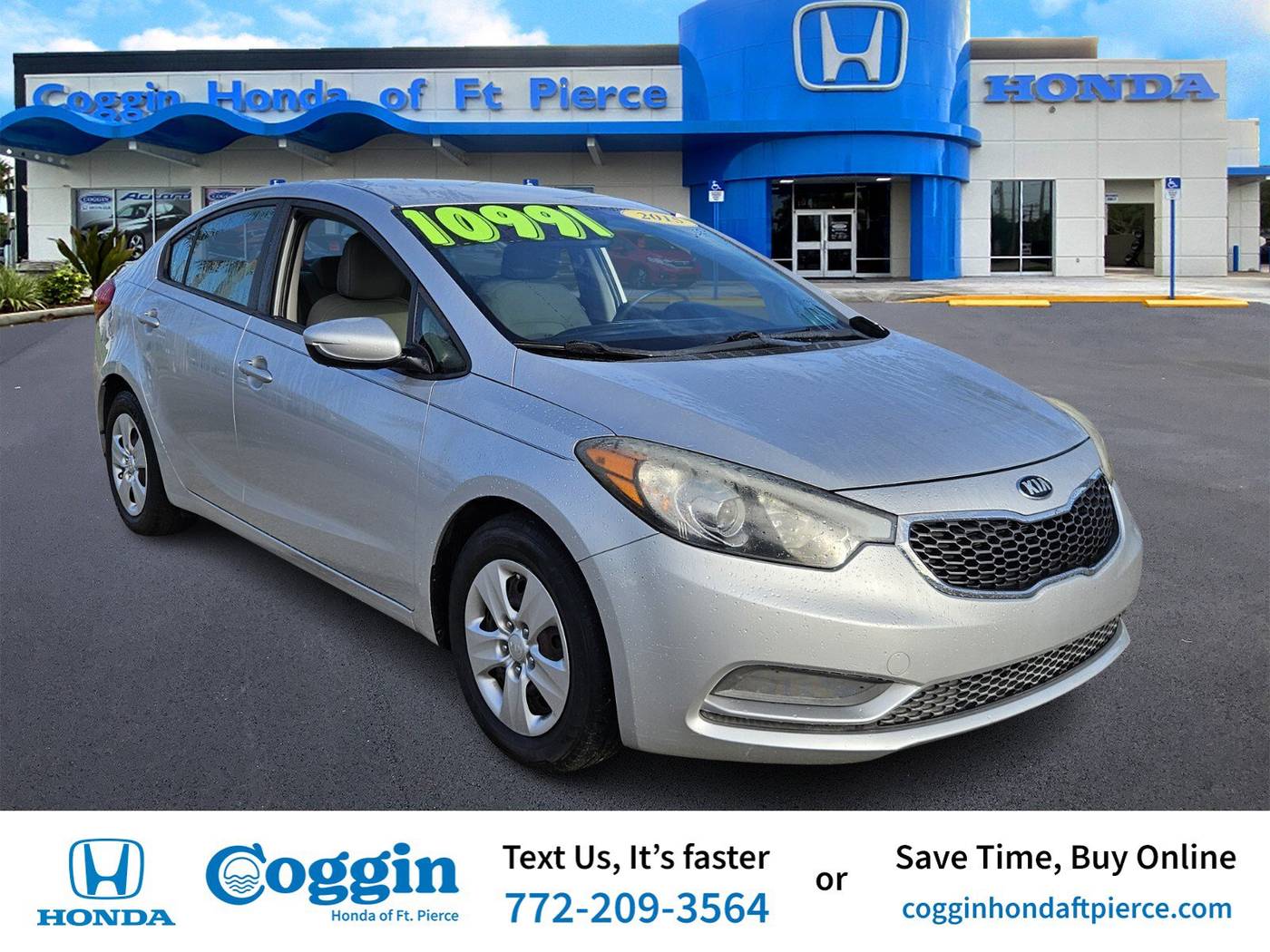 2015 Kia Forte LX — Sedan — 58,708 mi — Fort Pierce, FL