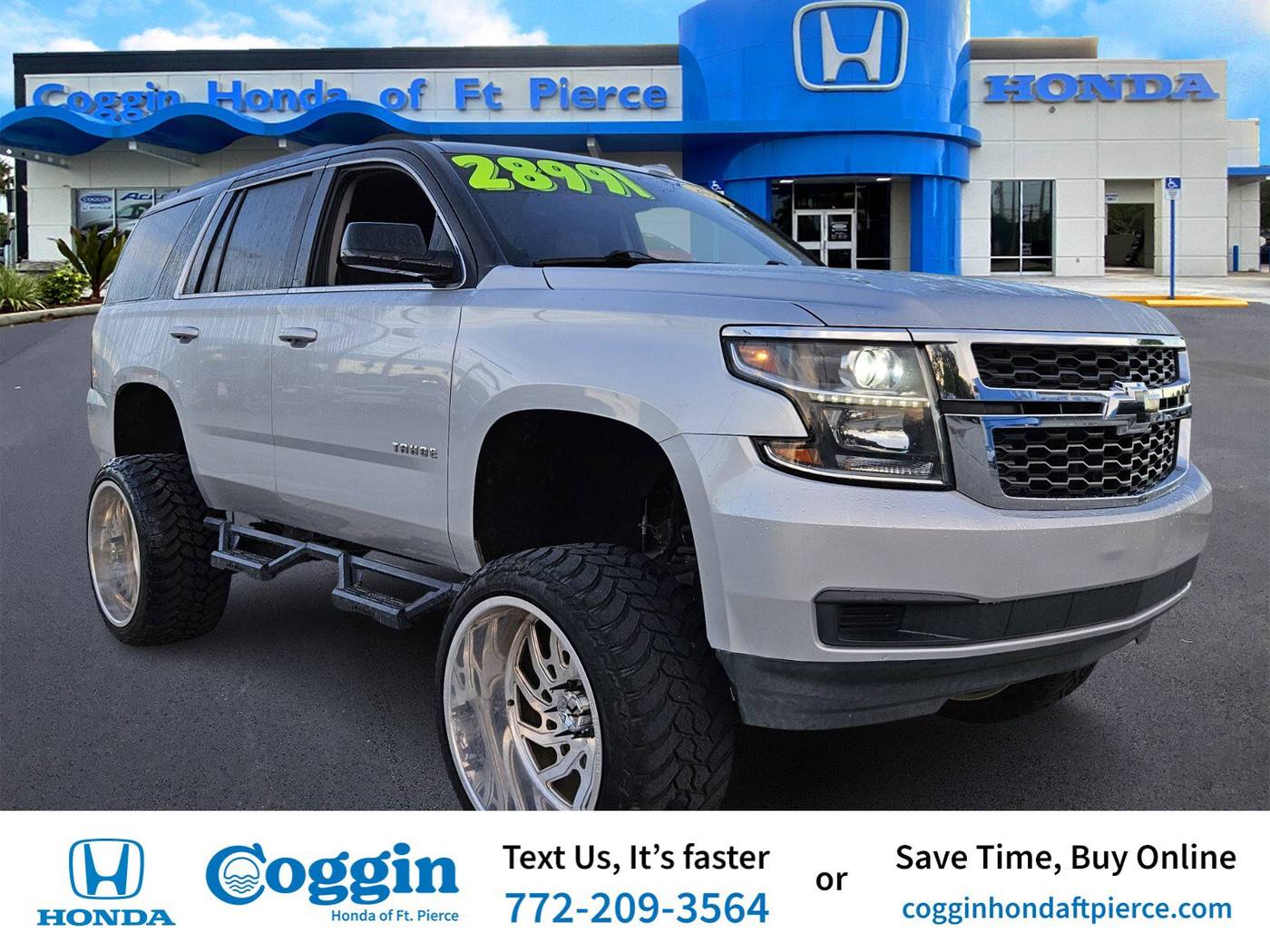 2019 Chevrolet Tahoe LT — SUV — 124,345 mi — Fort Pierce, FL