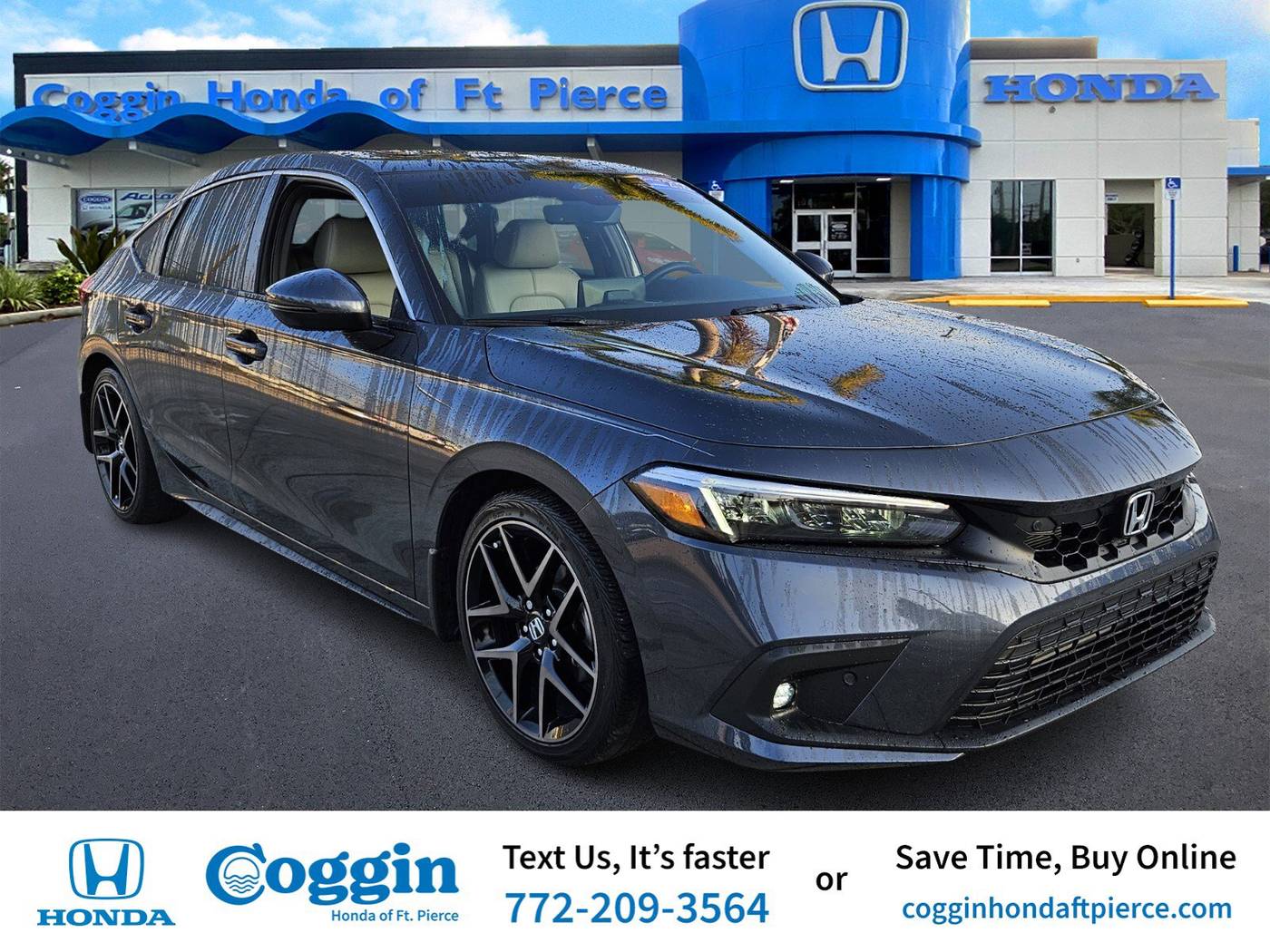 2022 Honda Civic Sport Touring — Hatchback — 10,841 mi — Fort Pierce, FL