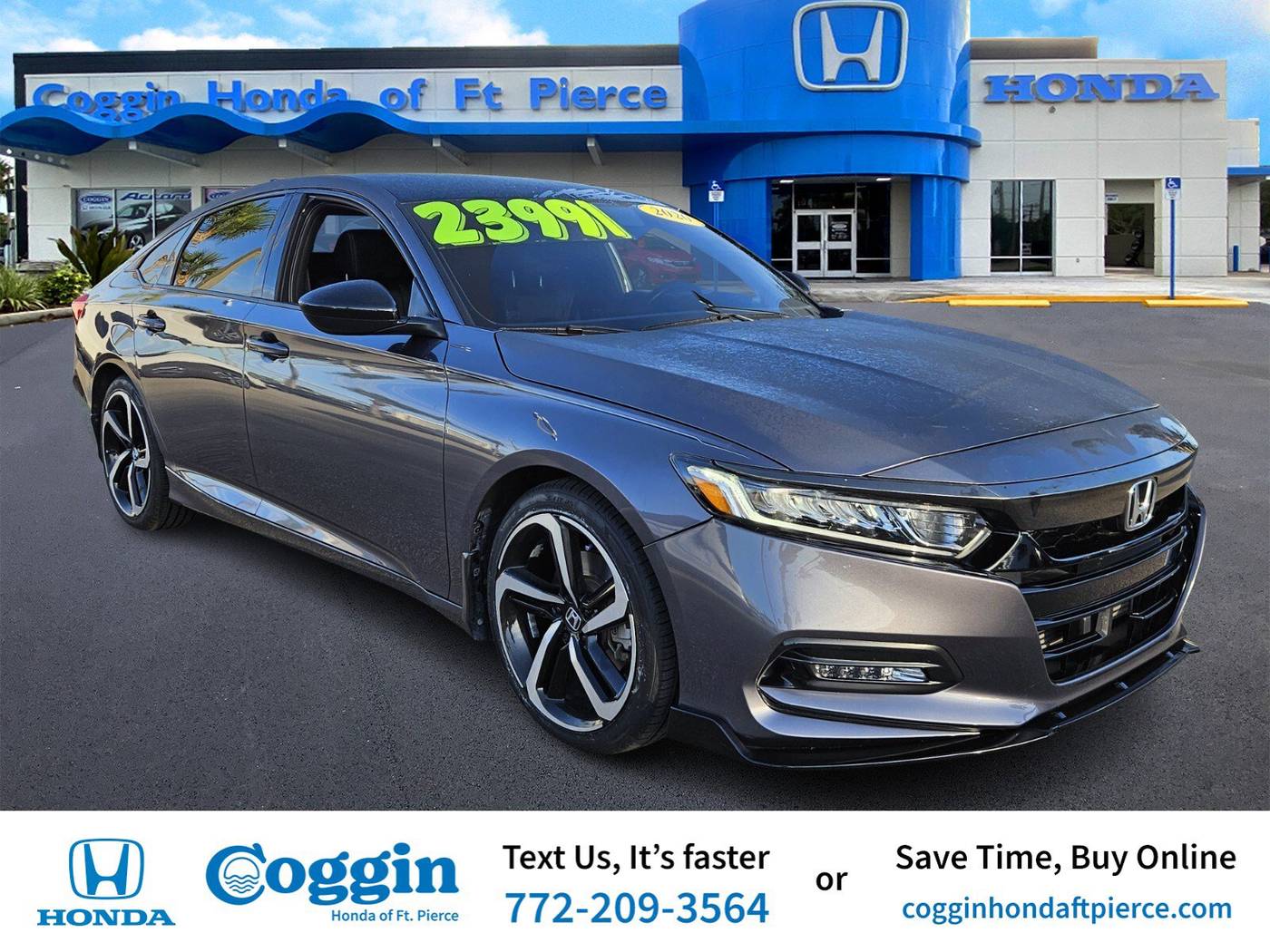 2020 Honda Accord Sport — Sedan — 88,777 mi — Fort Pierce, FL