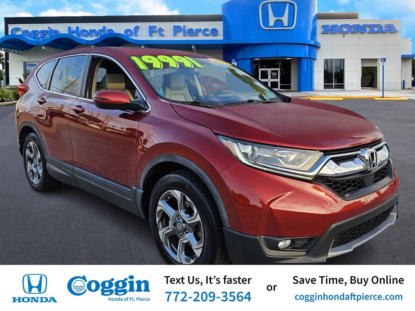 2018 Honda CR-V EX-L — SUV — 91,243 mi — Fort Pierce, FL
