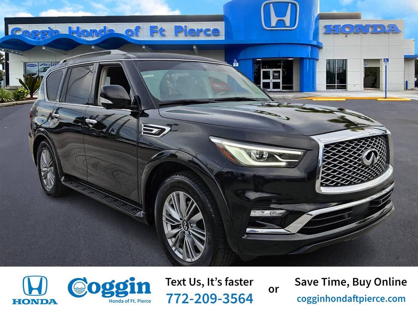 2021 INFINITI QX80 LUXE — SUV — 93,301 mi — Fort Pierce, FL