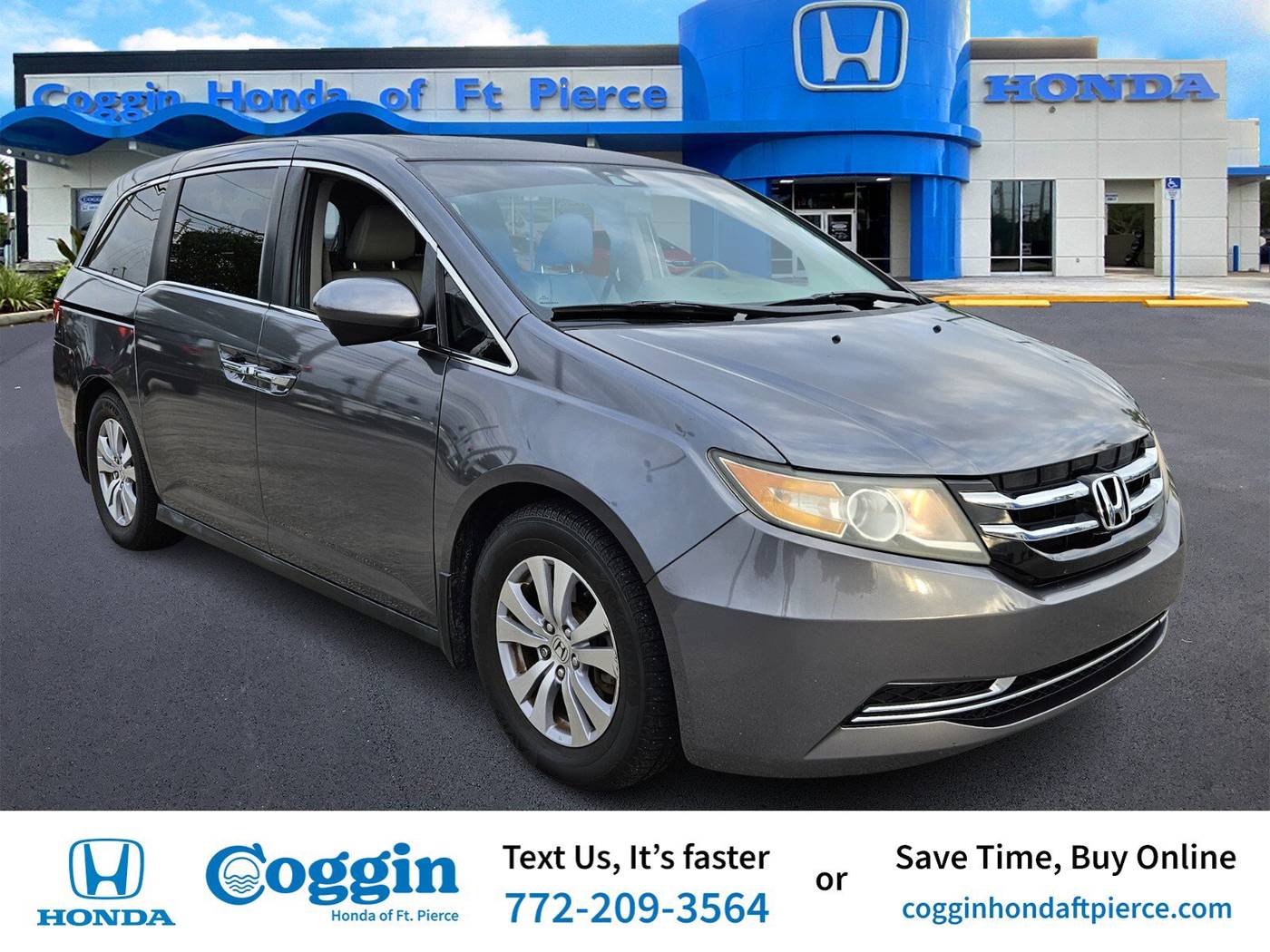 2016 Honda Odyssey EX-L — Minivan — 109,667 mi — Fort Pierce, FL