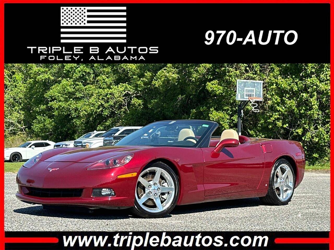 2007 Chevrolet Corvette Base — Convertible — 92,075 mi — Foley, AL