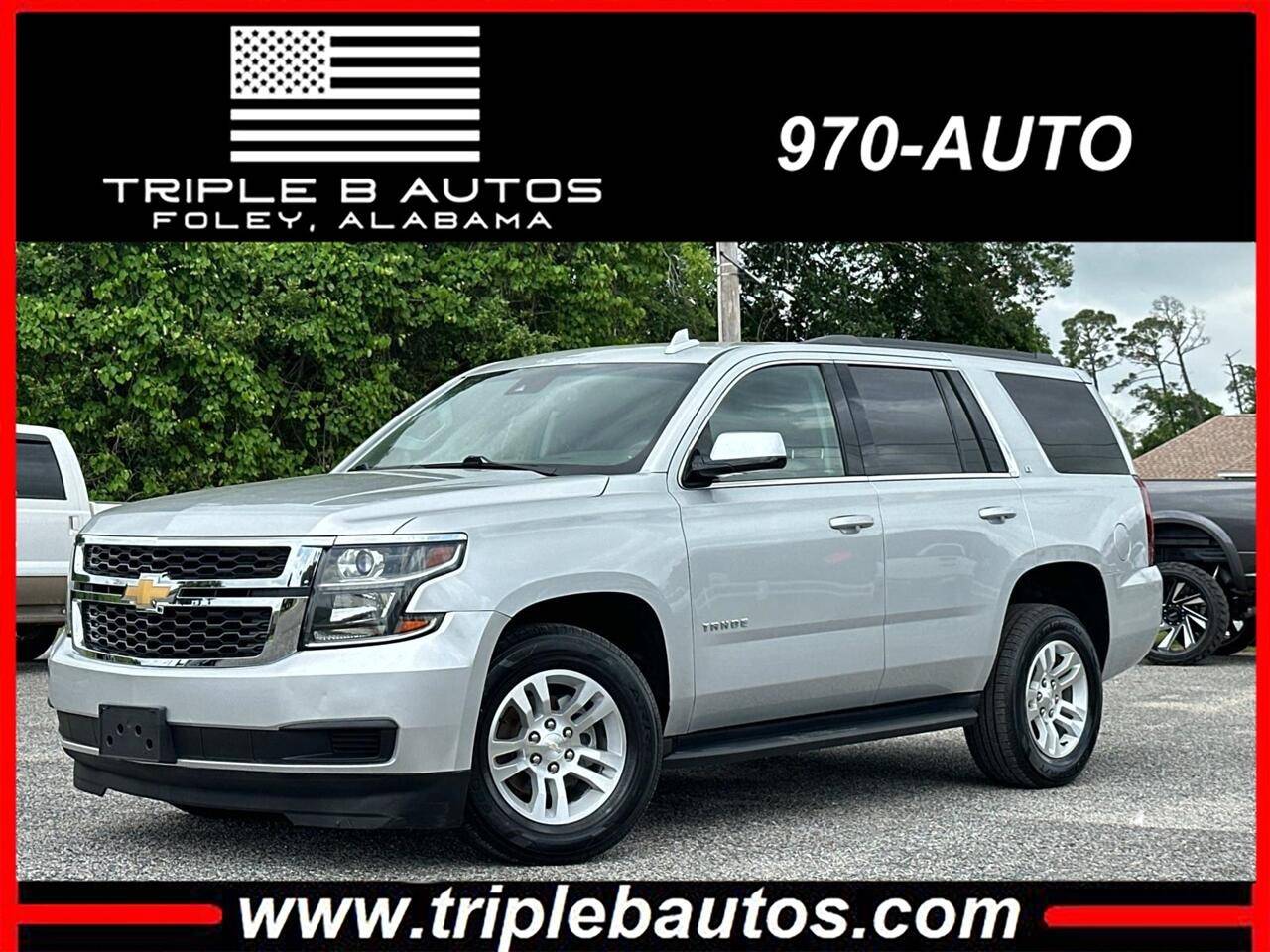 2017 Chevrolet Tahoe LT — SUV — 116,909 mi — Foley, AL