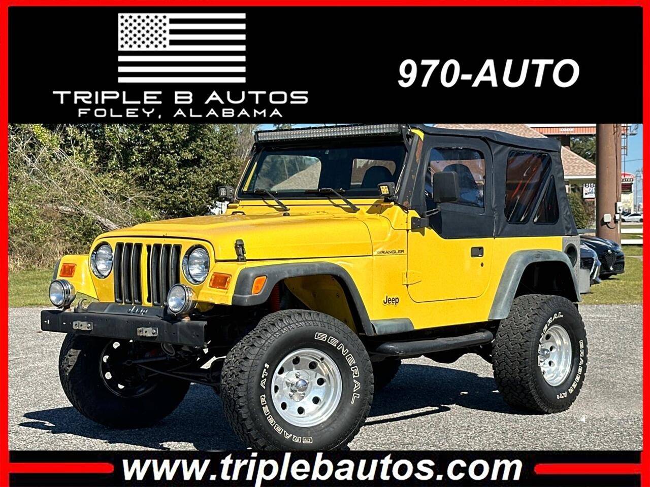 2000 Jeep Wrangler SE — SUV — 133,744 mi — Foley, AL