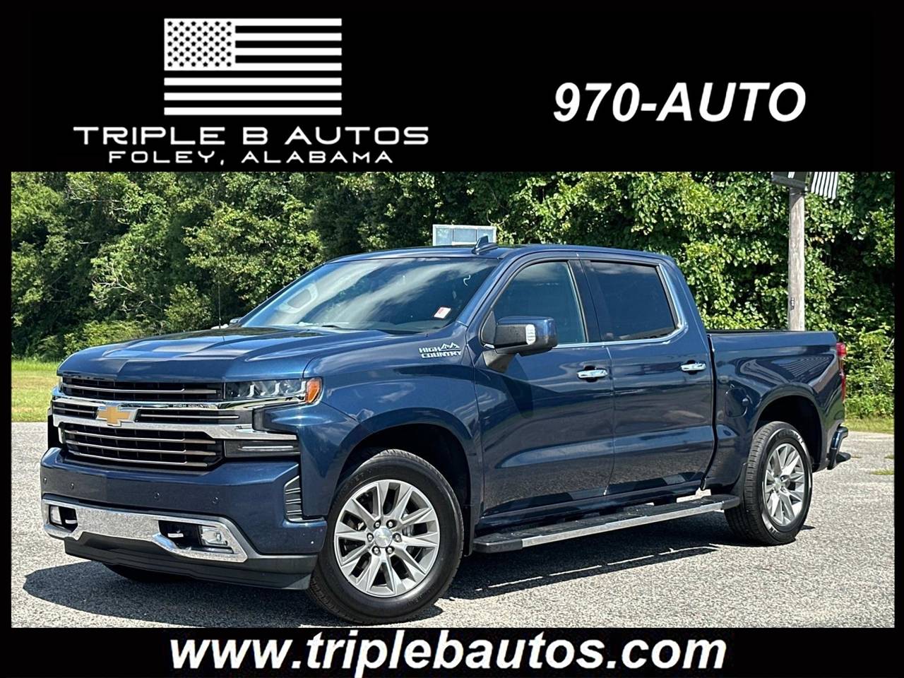 2019 Chevrolet Silverado 1500 High Country — Pickup Truck — 92,560 mi — Foley, AL
