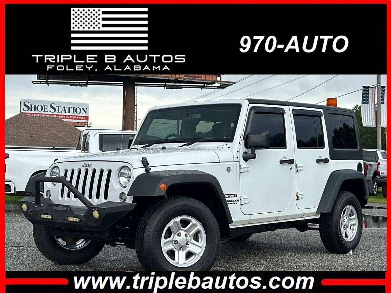 2016 Jeep Wrangler Sport RHD — SUV — 166,561 mi — Foley, AL