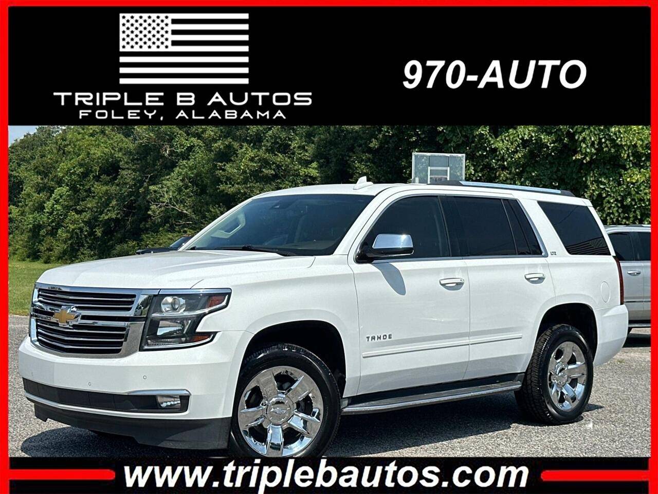 2016 Chevrolet Tahoe LTZ — SUV — 121,551 mi — Foley, AL