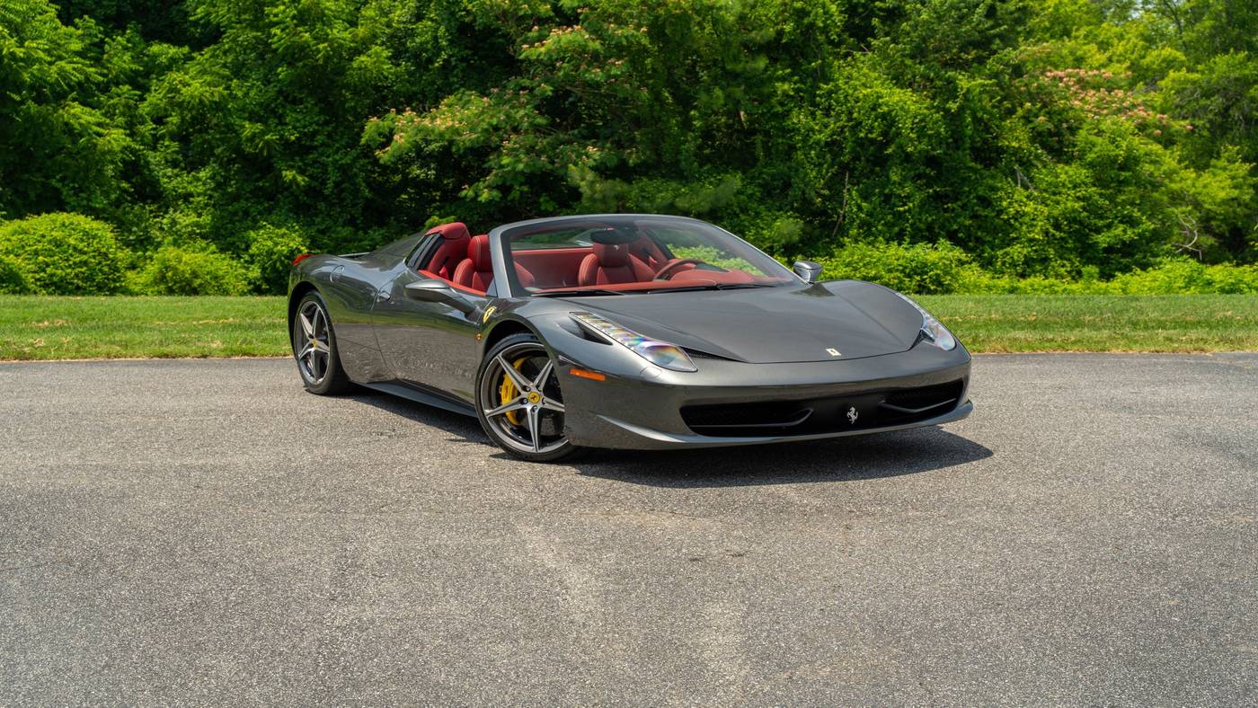 2015 Ferrari 458 Italia Spider — Convertible — 848 mi — Greensboro, NC