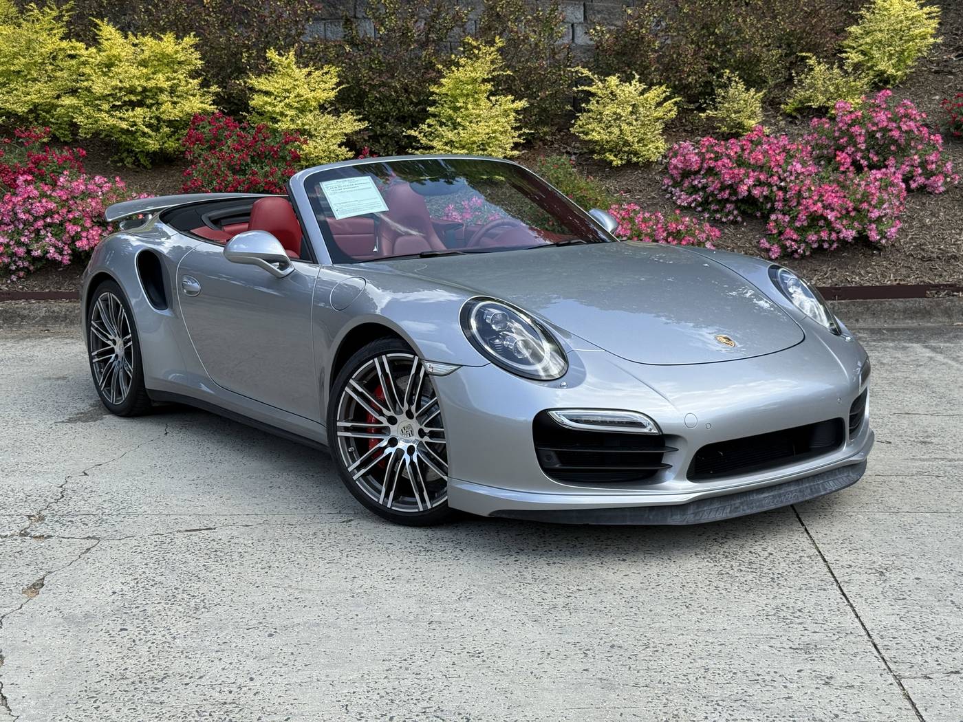 2015 Porsche 911 Turbo — Convertible — 27,988 mi — Charlotte, NC