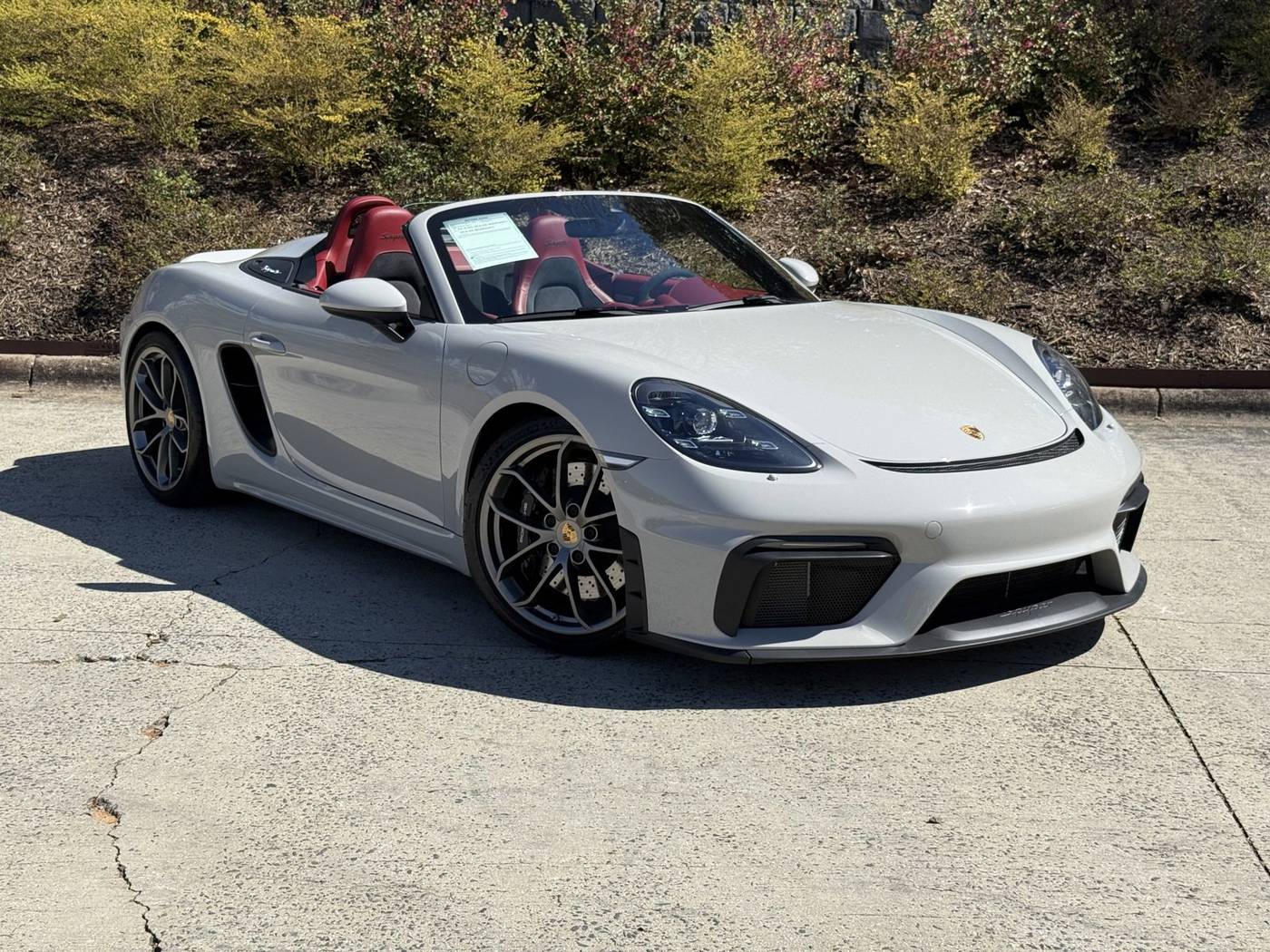 2021 Porsche 718 Boxster Spyder — Convertible — 7,990 mi — Charlotte, NC