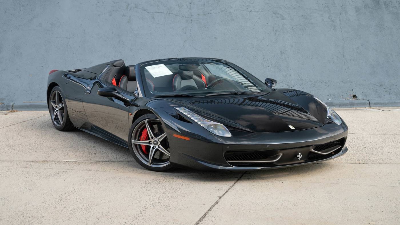 2015 Ferrari 458 Italia Spider — Convertible — 14,512 mi — Charlotte, NC