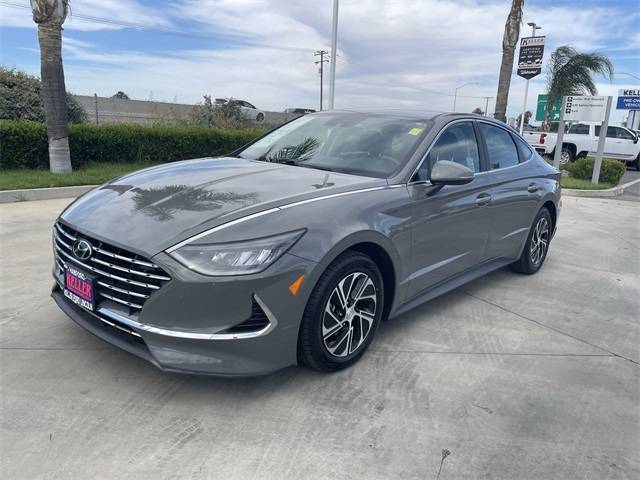 2021 Hyundai Sonata Hybrid Blue — Sedan — 57,303 mi — Hanford, CA