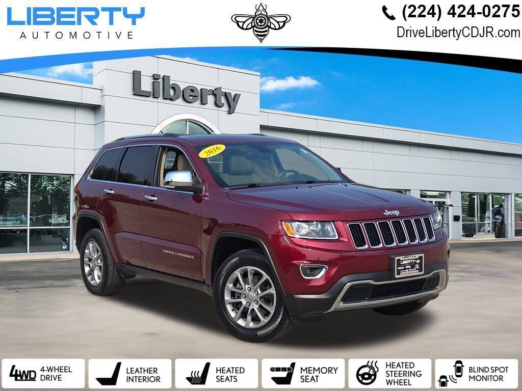 2016 Jeep Grand Cherokee Limited — SUV — 82,075 mi — Libertyville, IL