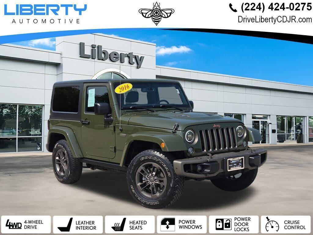 2016 Jeep Wrangler 75th Anniversary — SUV — 97,537 mi — Libertyville, IL