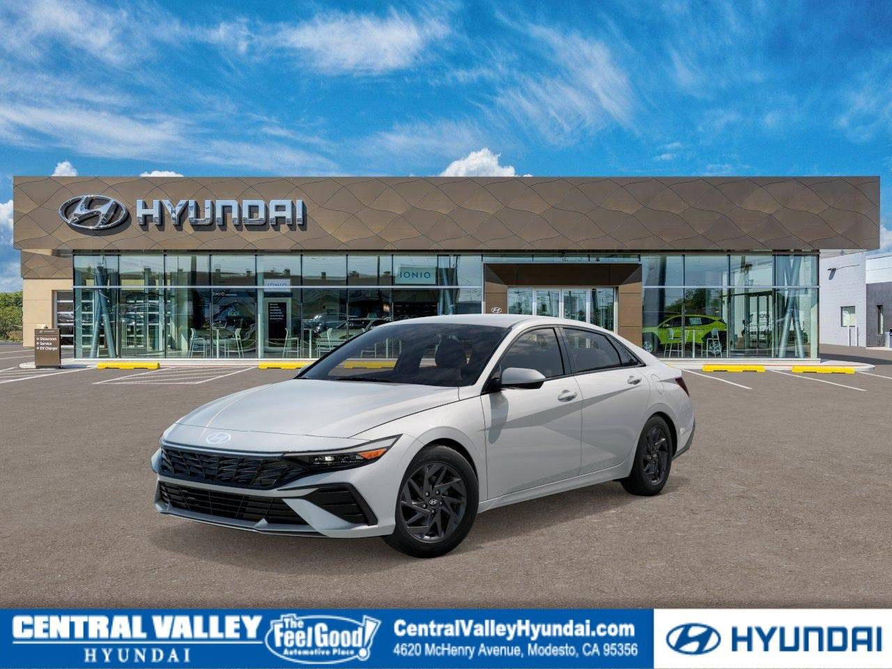 2026 Hyundai Elantra Hybrid Blue