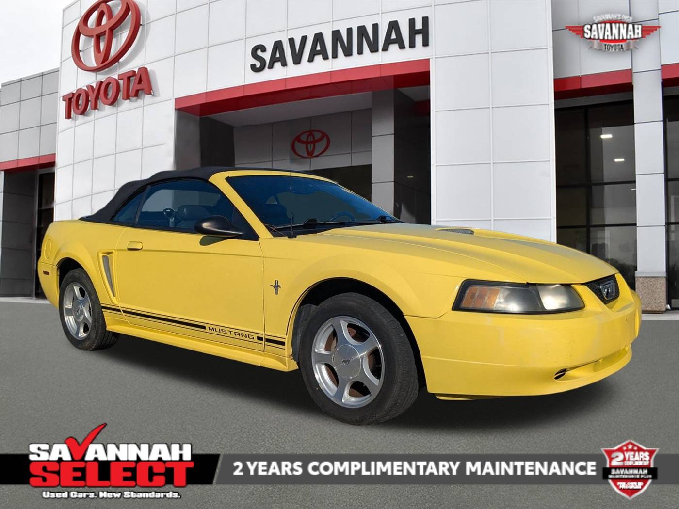 2001 Ford Mustang Deluxe — Convertible — 116,632 mi — Savannah, GA