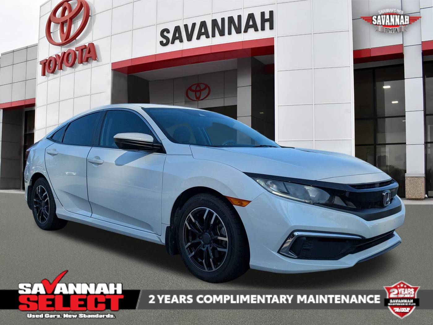 2020 Honda Civic LX — Sedan — 48,421 mi — Savannah, GA