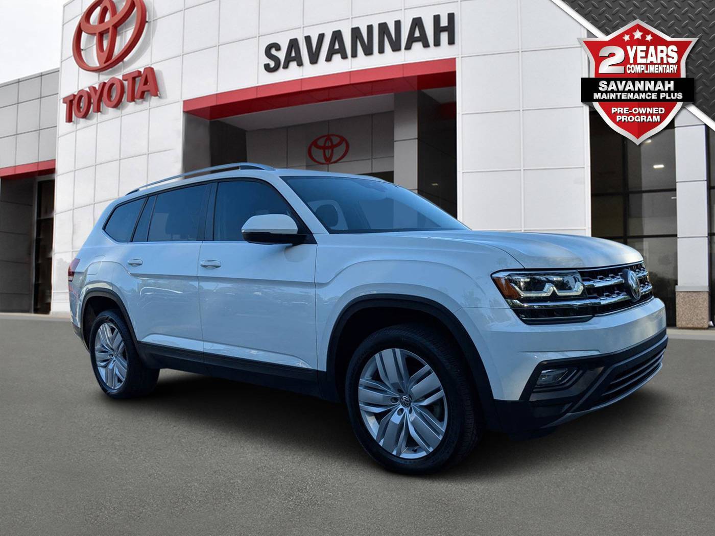 2019 Volkswagen Atlas SE with Technology — SUV — 64,396 mi — Savannah, GA