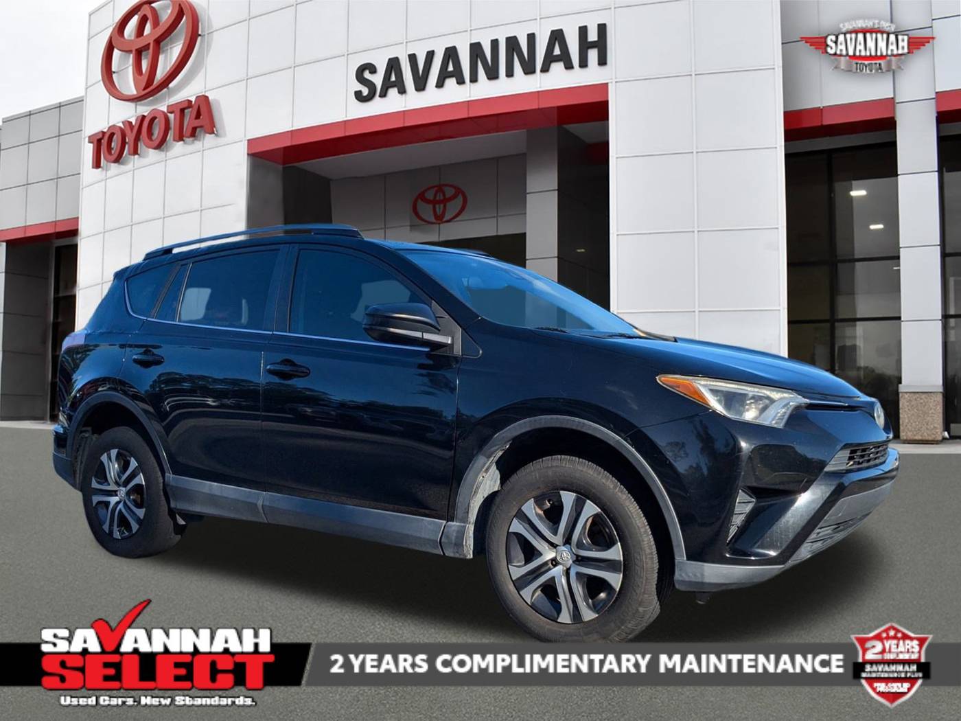 2017 Toyota RAV4 LE — SUV — 125,834 mi — Savannah, GA