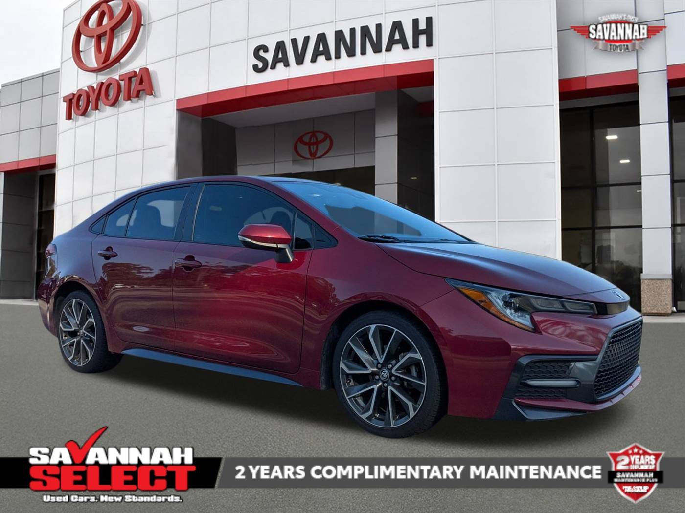 2022 Toyota Corolla XSE — Sedan — 102,805 mi — Savannah, GA